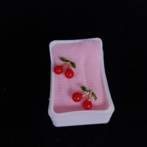 Arete poste mariposa oro laminado