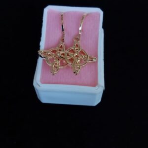 Arracada huggies oro laminado