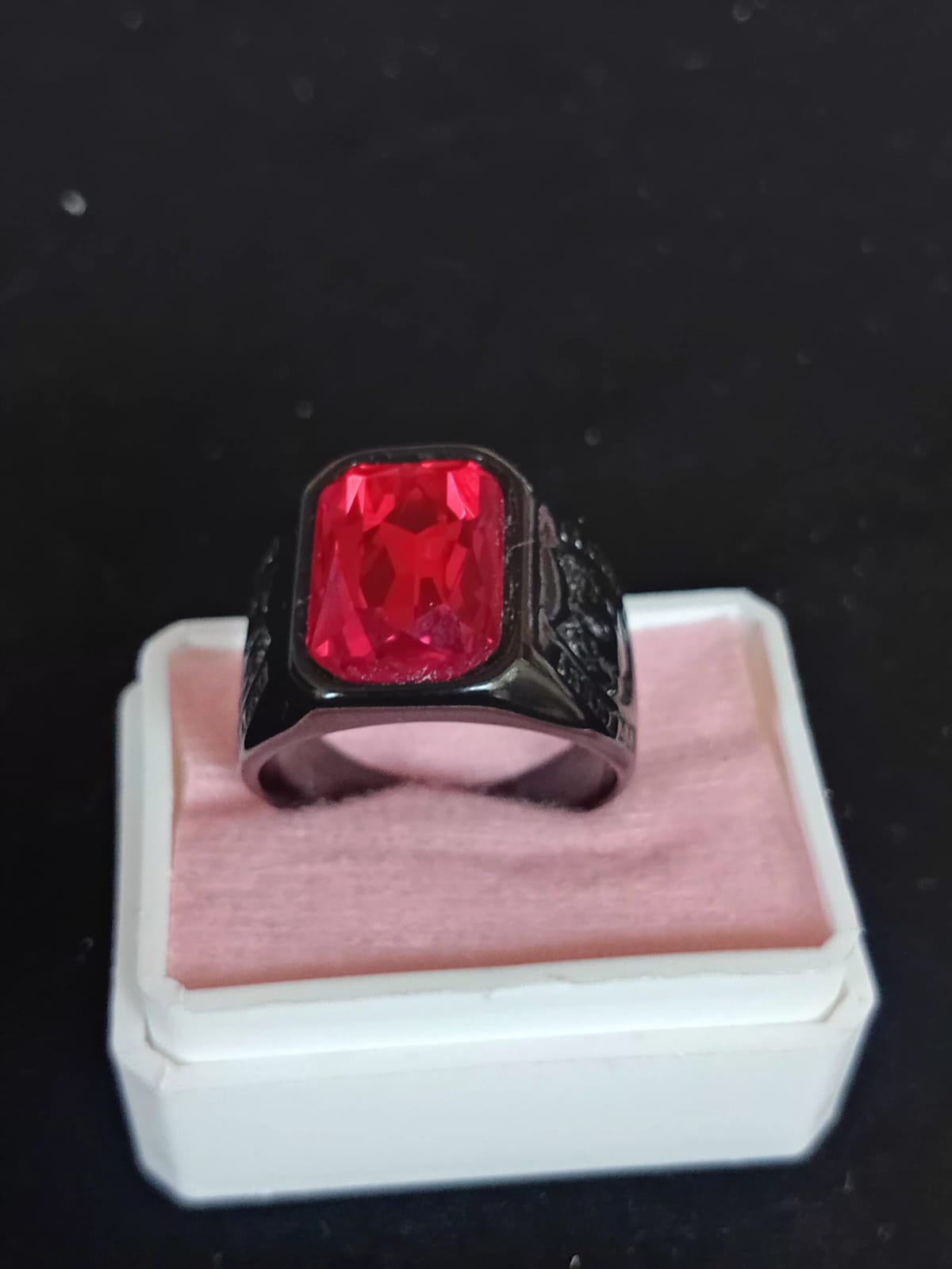 Anillo caballero oro laminado