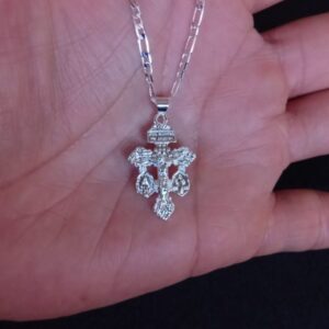 Cruz chica oro laminado