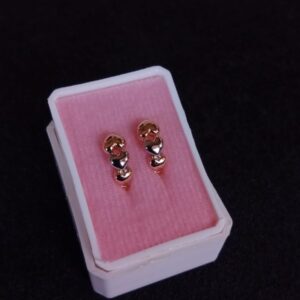 Arracada huggies oro laminado