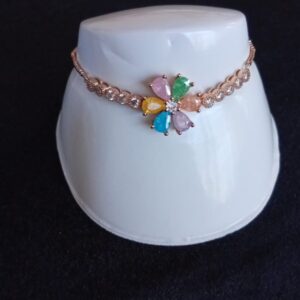 Pulsera ajustable oro laminado