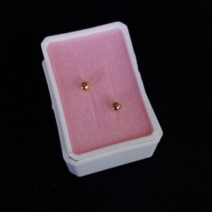 Broquel oro laminado