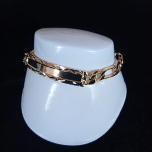 Esclava gruesa oro laminado