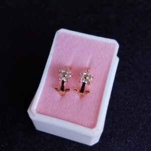 Arracada huggies oro laminado