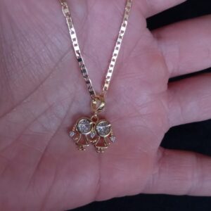 Dijes niños oro laminado