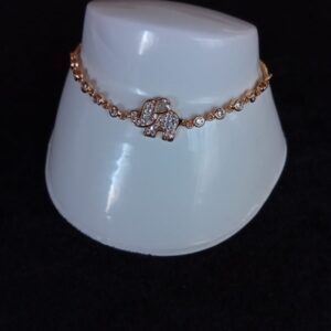 Pulsera ajustable oro laminado