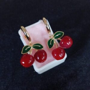 Arete tendencia oro laminado