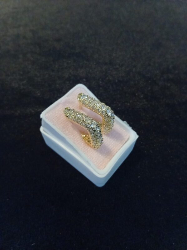 Arracada Huggies oro laminado