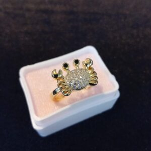 Anillo dama oro laminado