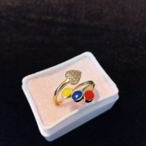 Anillo dama oro laminado