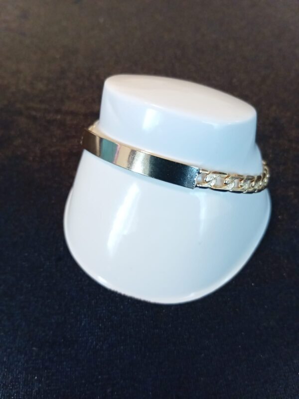 Esclava dama oro laminado