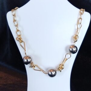 Garagantilla oro laminado