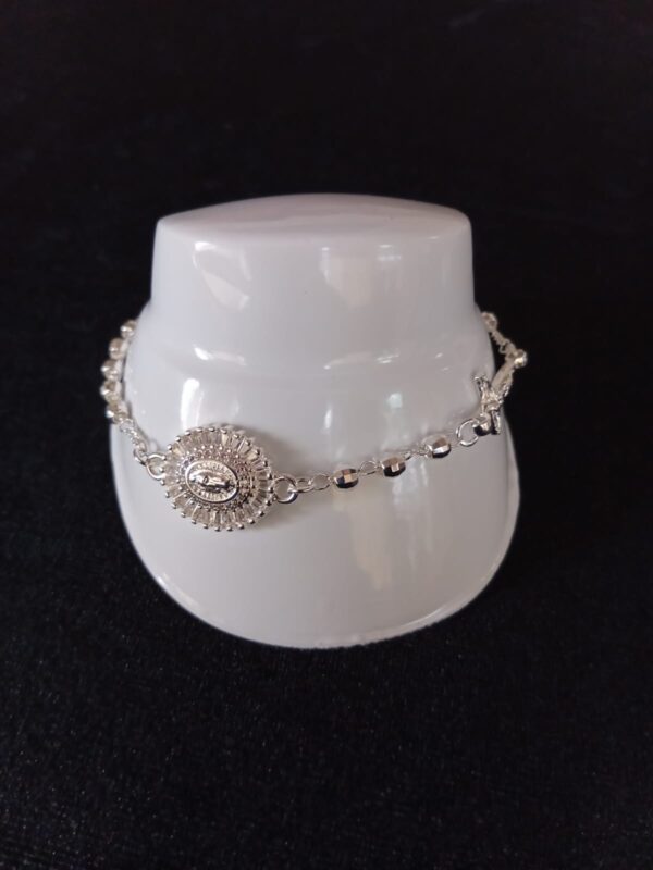 Pulsera denario oro laminado