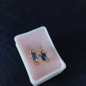 Arracada huggies oro laminado