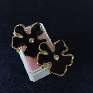 Arete chunky oro laminado