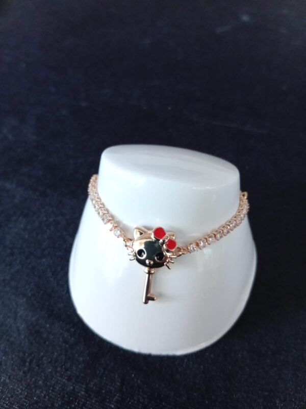 Pulsera ajustable oro laminado