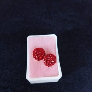 Arete poste mariposa oro laminado