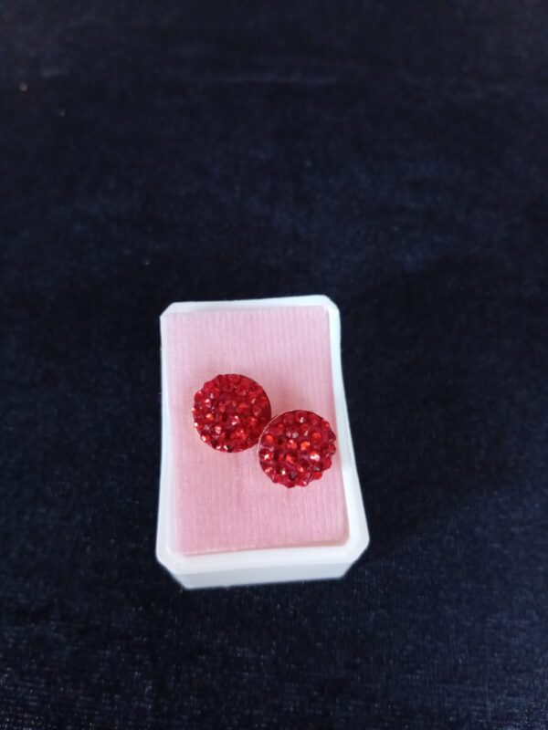 Arete poste mariposa oro laminado