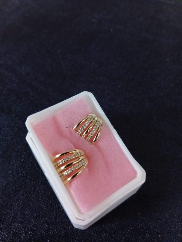 Arete simulador oro laminado