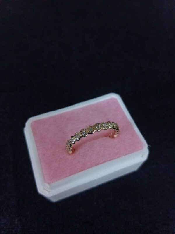 Anillo dama oro laminado