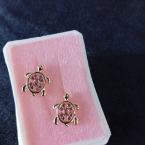 Broquel reforzado oro laminado