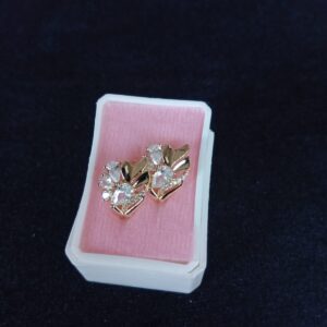 Arracada huggies oro laminado
