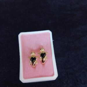 Arracada huggies oro laminado