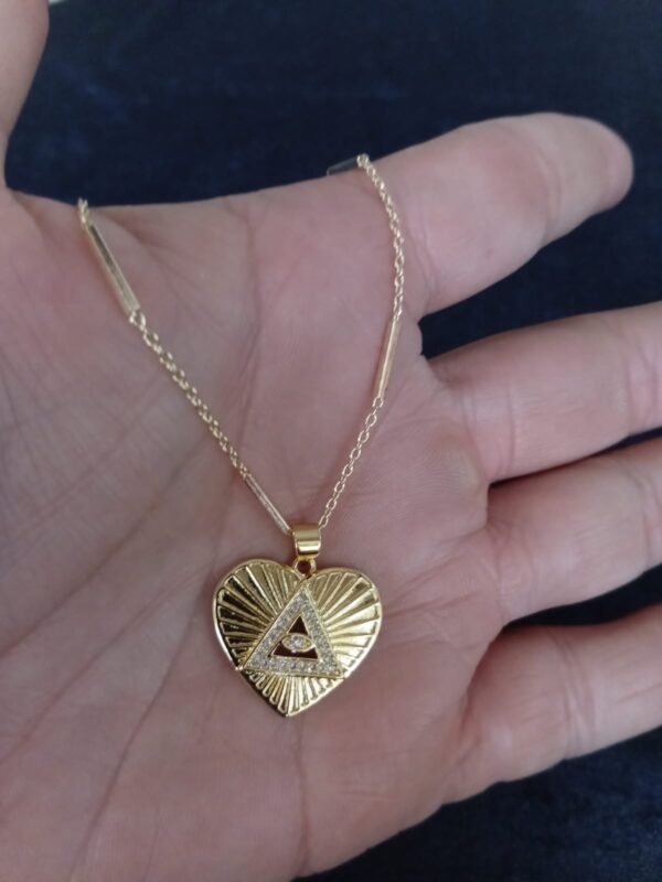Dije oro laminado