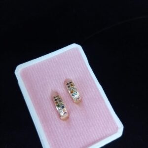 Arracada Huggies oro laminado