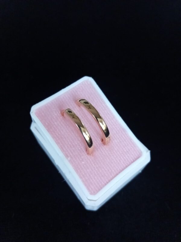 Arracada Huggies oro laminado