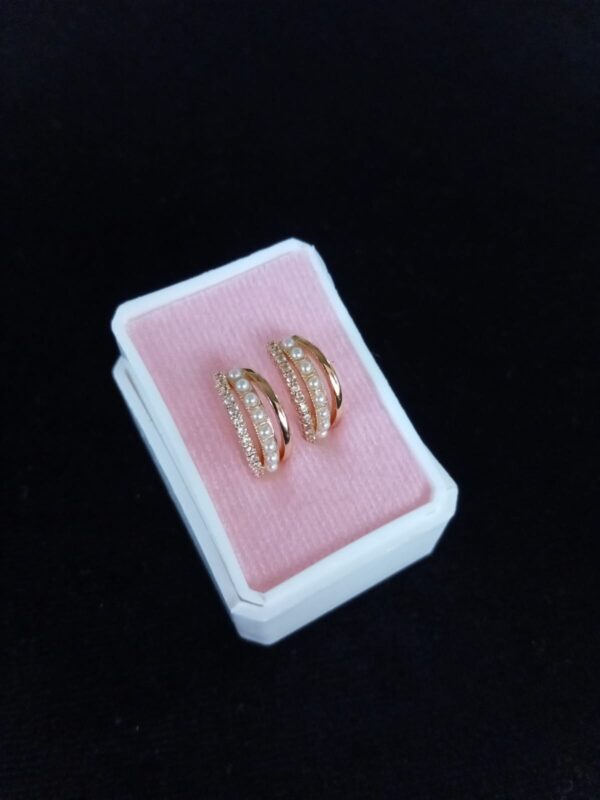 Arete simulador oro laminado