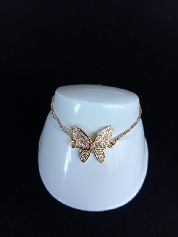 Pulsera ajustable oro laminado
