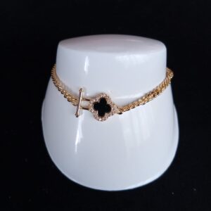 Pulsera ajustable oro laminado