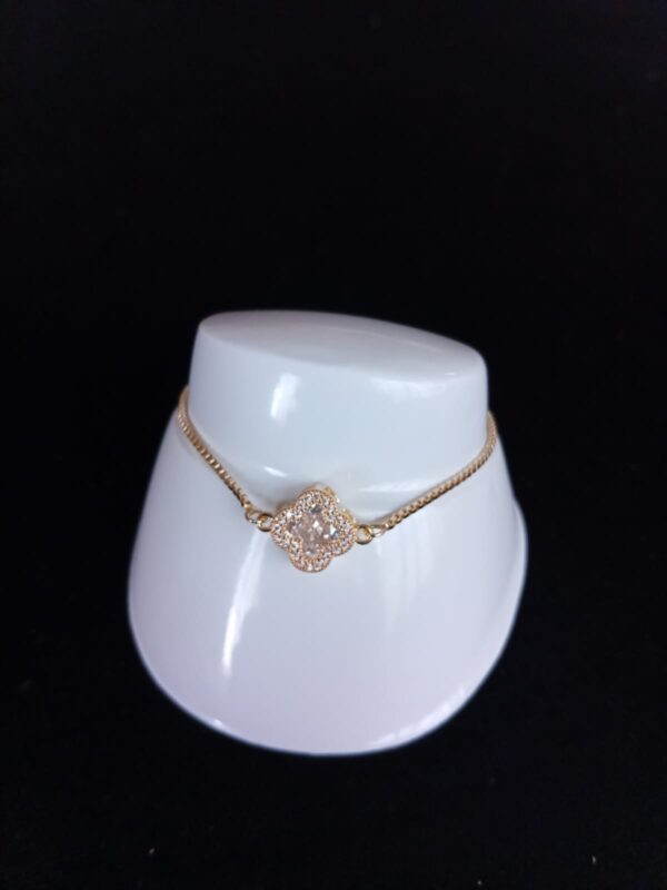 Pulsera ajustable oro laminado