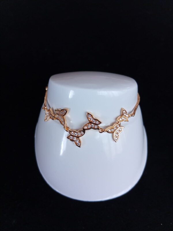 Pulsera ajustable oro laminado