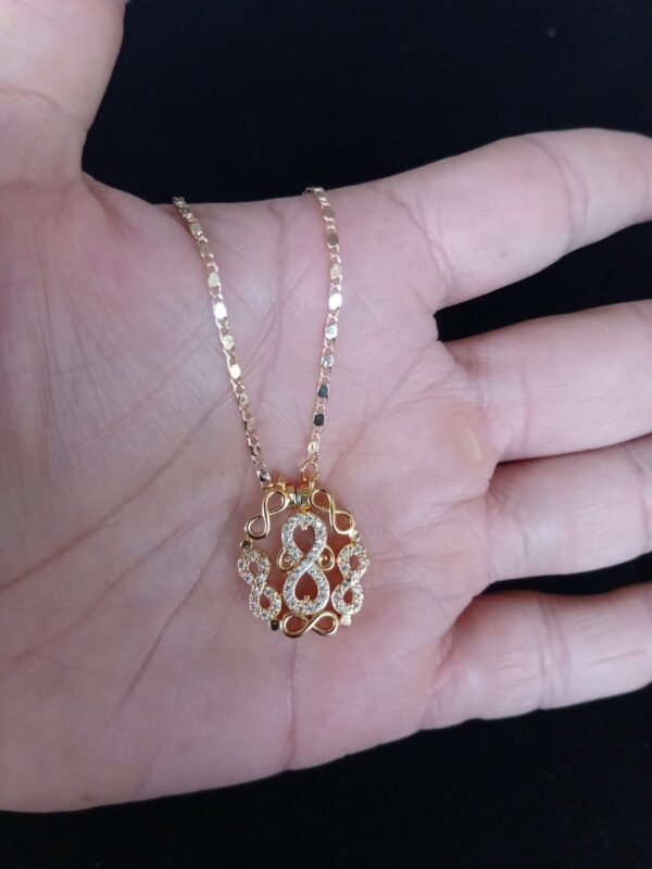 Dije oro laminado