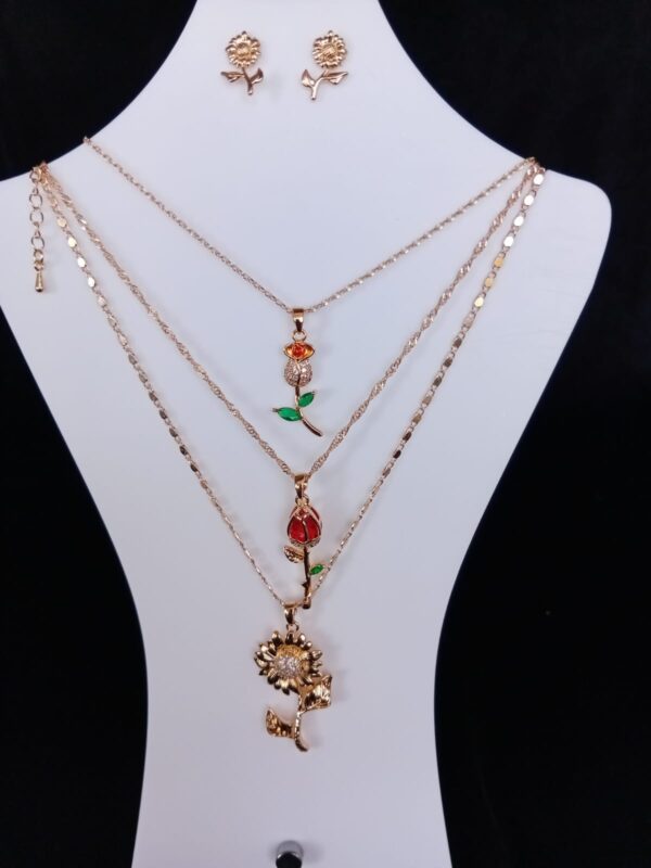 Juego completo oro laminado