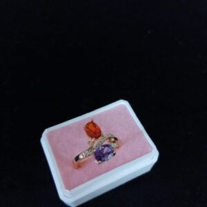 Anillo dama oro laminado