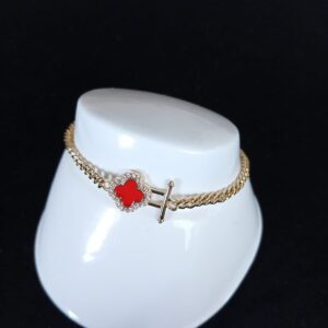Pulsera ajustable oro laminado
