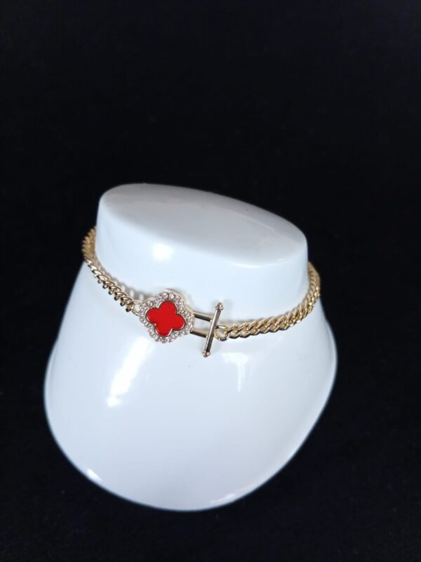 Pulsera ajustable oro laminado