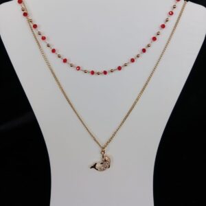 Gargantilla oro laminado