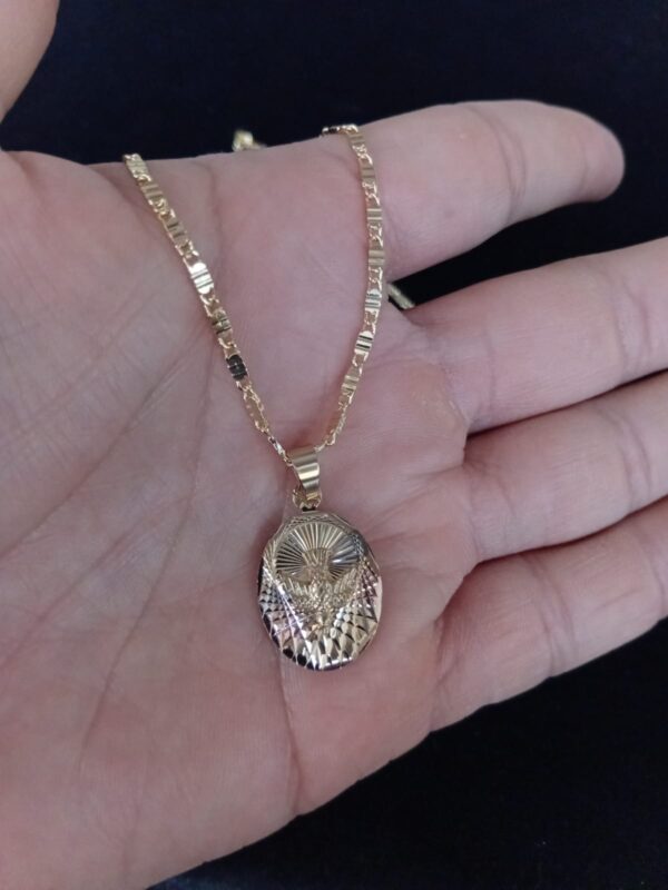 Medalla  oro laminado Floretino