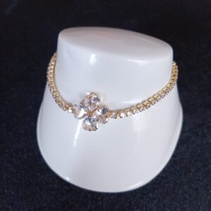 Pulsera ajustable oro laminado