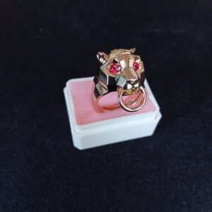Anillo caballero oro laminado