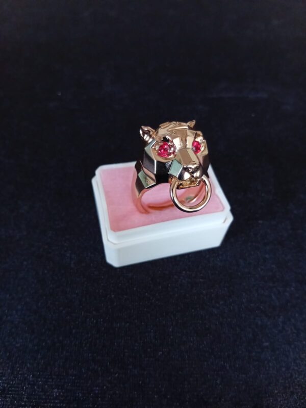 Anillo caballero oro laminado