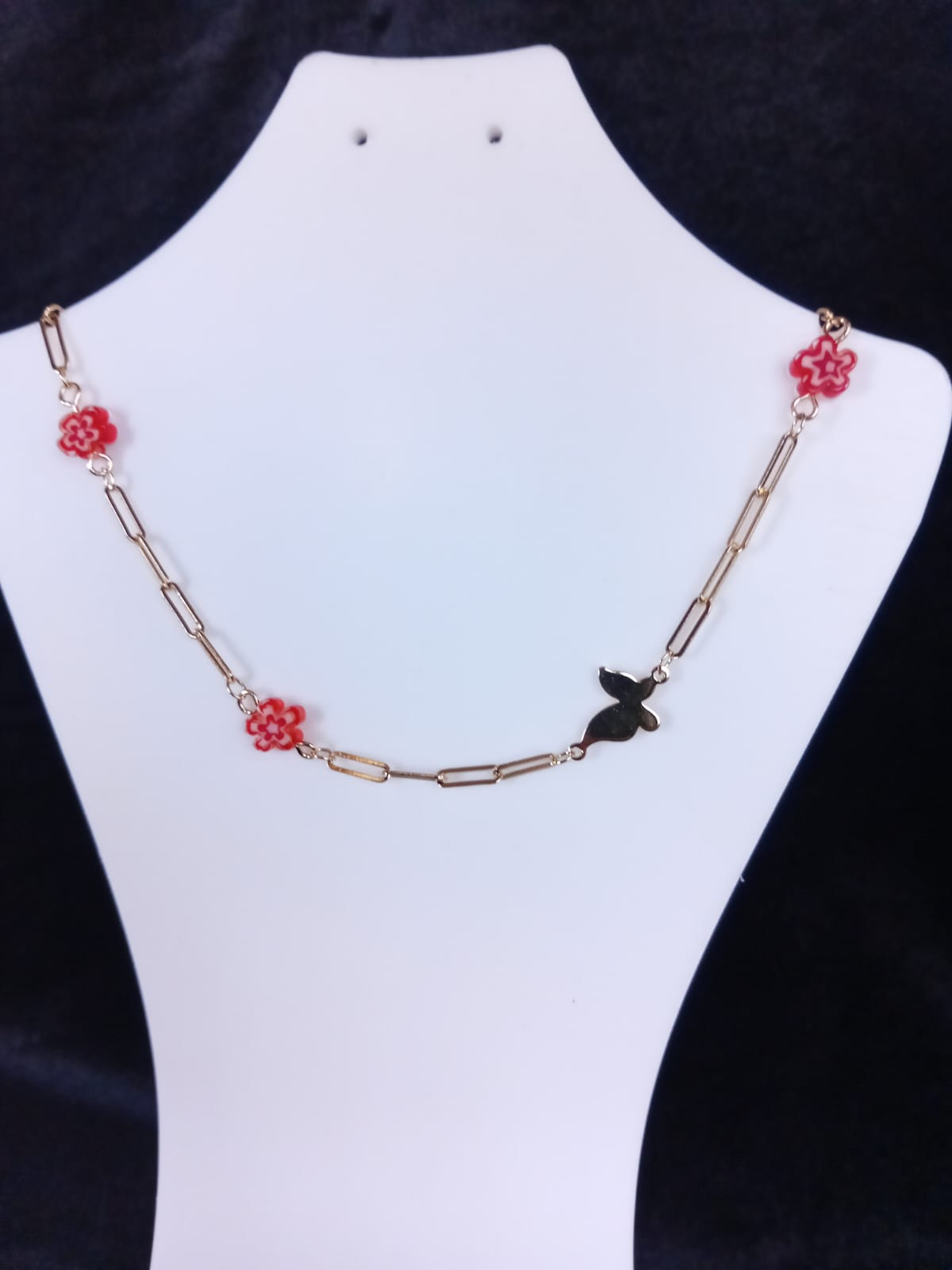 Gargantilla oro laminado