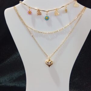 Gargantilla oro laminado