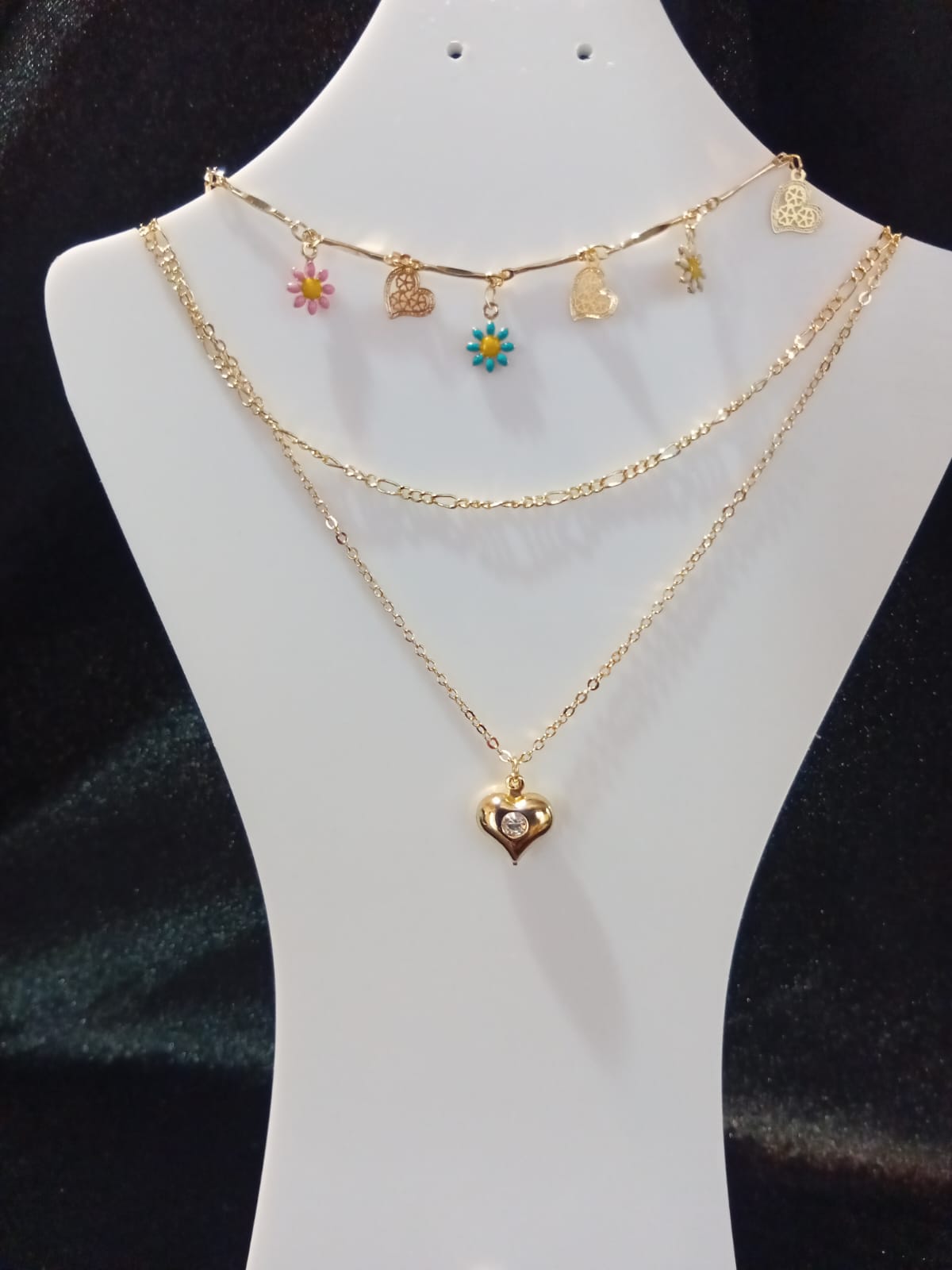 Gargantilla oro laminado