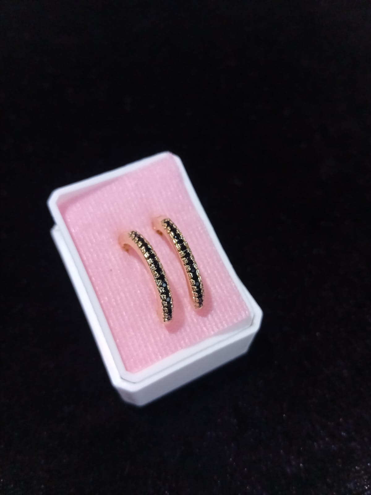 Arracada huggies oro laminado